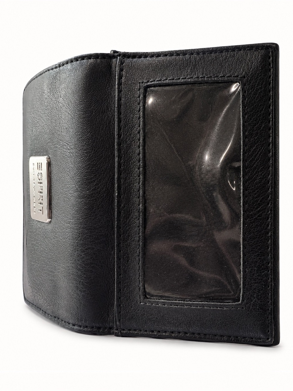 Vintage Esprit San Francisco Y2K Black Keychain Wallet Coin Purse - Picture 2 of 6